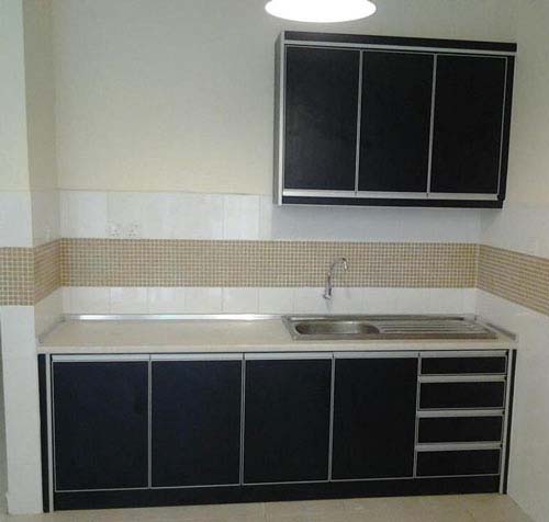 Simple One Wall Kitchen Cabinet